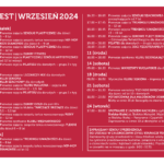 Program Wrzesień 2024