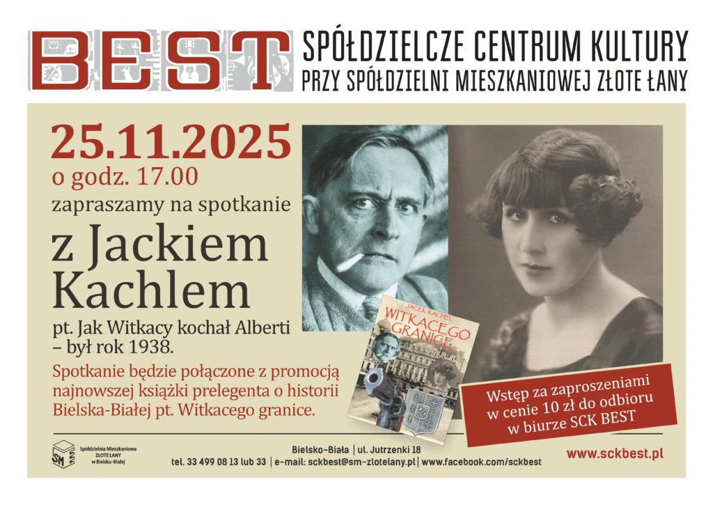 PLAKAT JACEK KACHEL_LISTOPAD WITKACY