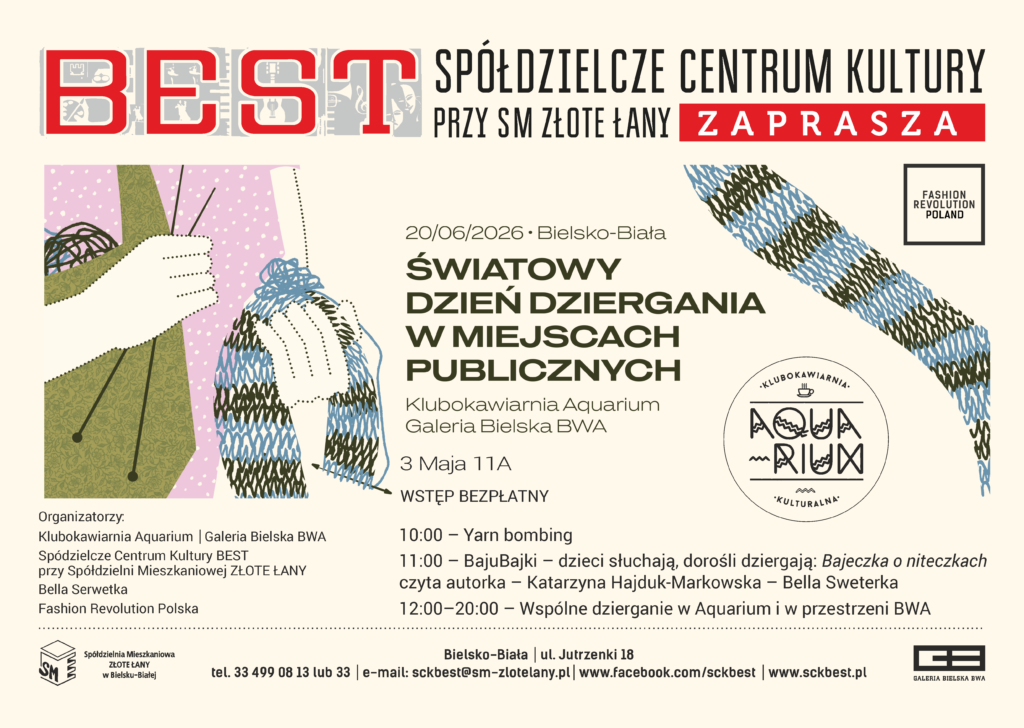 2026-06-20 ŚWIATOWY DZIEŃ DZIERGANIA PLAKT 45x32 cm